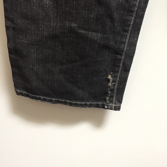 New NWT Gap black skinny distressed jeans plus size 18 18R - Picture 2 of 7